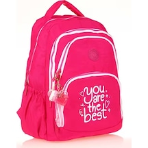 Kaukko Crazy Sırt Çantası Pink K1679 Çok Renkli