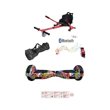 Citymate Elektrikli Kaykay Hoverboard Akıllı Denge 6.5 Inch + Hoverkart + Çanta Extrem Paket D11
