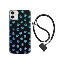 Apple Uyumlu iPhone 11 Kılıf Boyun Askılı Patiler 1858