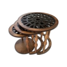 Zigon Geometrik Kayın Ayak Ceviz Cnc Kesim Osmanlı Motifli