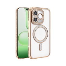 Honor 600 Lite Joke Simli Magneticsafe Kılıf - Gold Çok Renkli