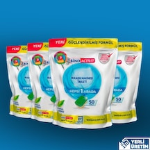 Bind Activit Hepsi 1 Arada Bulaşık Makinesi Deterjan 4 x 50 Tablet
