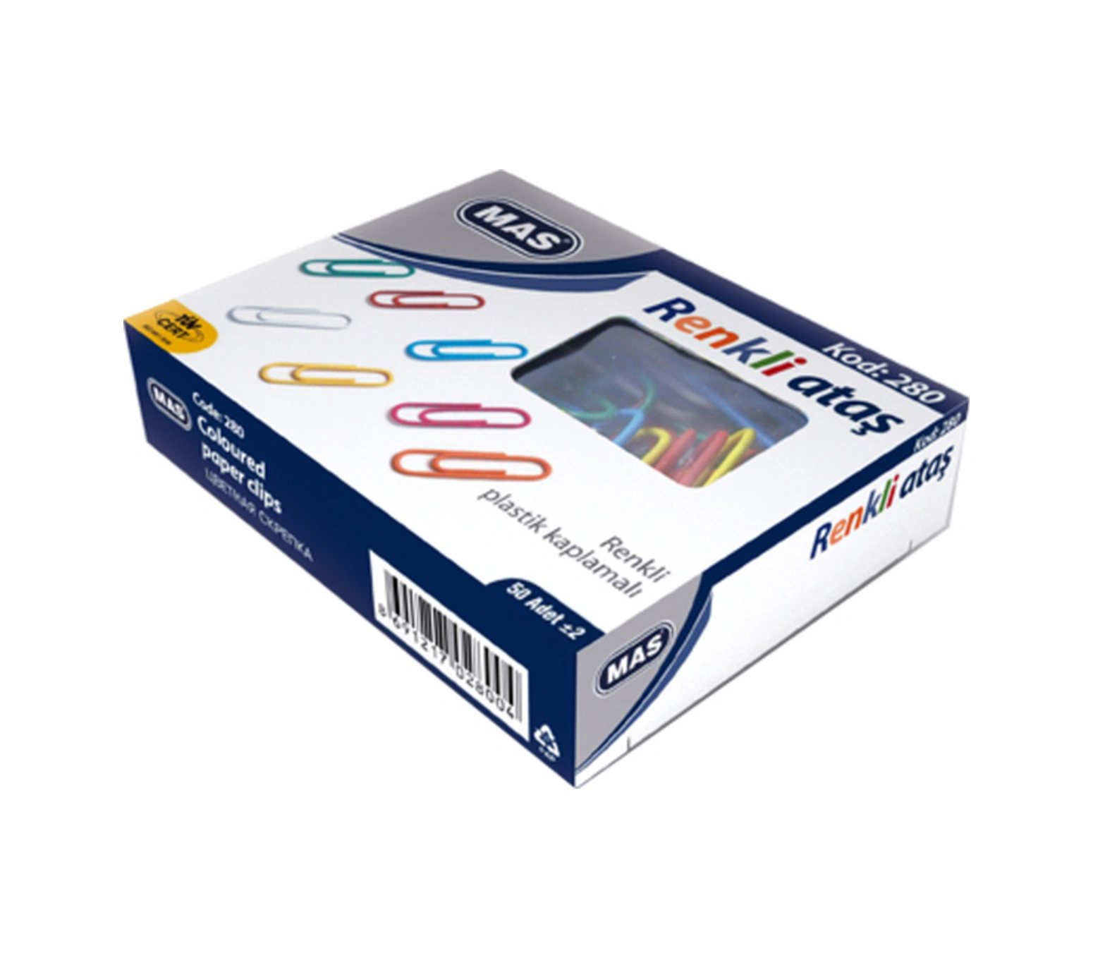 Ataş Renkli 28 Mm 36 Adet Diğer