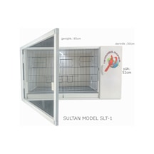 İstanbul Kafes Model Slt1 Pvc Kuş Dolabı