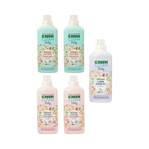 Baby Çamaşır Deterjanı Yumuşatıcı Leke Çıkarıcı Tam Set