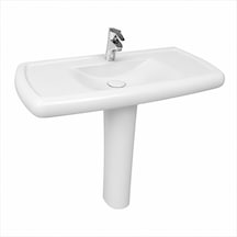 Serel Pebble Lavabo Beyaz 48x100 Cm - Pb44tds000 Diğer