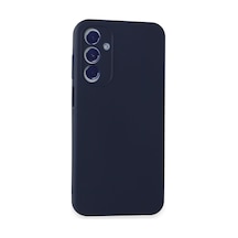 Samsung Galaxy  Uyumlu,  A55 5g Kılıf First Silikon - Lacivert