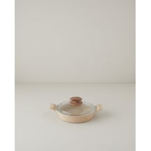 Mocha Mini Granit Tencere 22 Cm Kahverengi