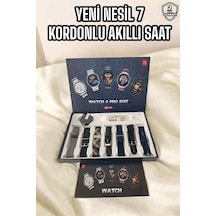 Yeni Nesil Akıllı Saat 2024 Model Uyku Ve Sağlık Takibi Bluetooth Bağlantılı Yeni Nesil
