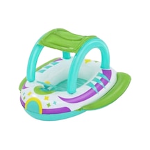 Bestway Gölgelikli Direksiyonlu Kornalı Bot 107x102 Cm - 34149