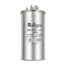 Allgoo 25+2,5 Μf 450v Klima Kapasitörü Gri