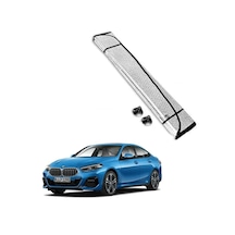 Araba Ön Cam Güneşliği 130x60 Cm Parlak Folyolu Katlanabilir Oto Güneşlik Alüminyum Yüzeyli