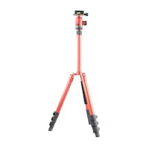Jusino X-423S Tripod + Bs-08Q Tripod Kafası Kırmızı