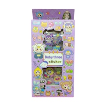 Labubu Temalı Şefaf Sticker Diğer