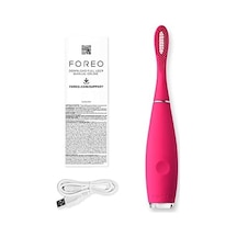 Foreo Issa Kids Çocuk Diş Fırçası 5-12 Yaş İçin , Rose Nose Hippo Açık Ahşap