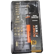 Roney Ahşap Yakma Seti 30w 21 Parça Rp6542030