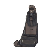 Ççs Ccs Kanvas Kumaş Sırt Çantası Body Bag Siyah