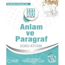 Palme Yks Tyt Ayt Anlam ve Paragraf Soru Kitabı  Yeni