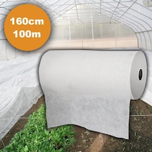 160 CM X 100M Agril Isı Don Perdesi - Zirai Don Kırağı Örtü M 1