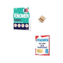 Fenomen Lgs 2027 8. Sınıf B Serisi Türkçe Ve Her Güne Bir Paragraf Soru Bankası+ Telefon Standı