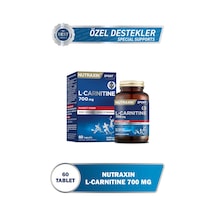 L-carnitine 700 Mg 60 Tablet 700 Mg L-karnitin Enerji & Yağ Metabolizması Desteği