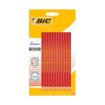 Bıc Evolution Kırmızı Kopya Kalemi 12'li Blister 4 Adet
