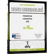 Barış Yayınları Ayt Matematik Fonksiyon Logaritma Dizi Konu Denemeleri