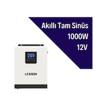 Lexron Smart 1KW 1000 W 12 V Tam Sinüs Akıllı İnverter