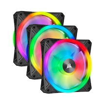 Ql Series, Whıte Ql120 Rgb-co-9050104-ww-120mm Rgb Led Fan, Triple Pack With Lighting Node Core