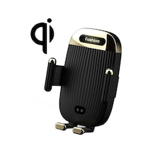 Wisdomselect Yue Store Araba Wiress Charger Telefon Tutucusu Siyah Emme Kupası Braketi Vantuzlu C1eqxv