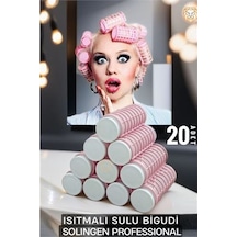 Isıtmalı Sulu Bigudi 2.5 Cm 20 Adet Solingen Professional 719838 Diğer