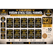 Bitkisel Atom Güç Ve Enerji Macunu & Performans Desteği 10 x 17 G