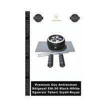 Premium Güç Antrenman Bölgesel Ew-50 Black-white Egzersiz Tekeri Siyah-beyaz
