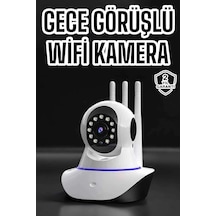 Ev Kamerası Wifi Kamerası Video Kayıt Çift Yönlü Hareket Sensörü Bebek -