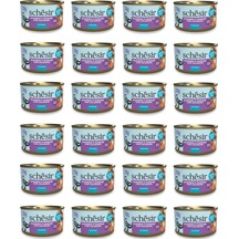 Schesir Sardalya İle Uskumrulu Sos İçinde Tamamlayıcı Kedi Konservesi 70 G X 24 Adet