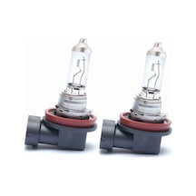 12V H11 %100 Fazla Standart Sarı Işık Ampul Seti