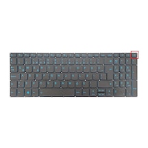 Lenovo 82gx006ctx Klavye Işıklı Mavi Tuş V1