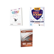 2027 8. Sınıf/lgs Limit Din Kültürü Ve Ahlak Bilgisi Soru + Prokamp Tüm Dersler Soru + Ankapade 3'lü Set