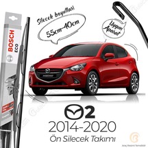 Mazda 2 Ön Silecek Takımı 2014-2020 Bosch Eco