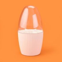 Bölmeli Fırçalık Organizer - Beyaz - 25x13 Cm Çok Renkli