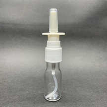 10ml Şeffaf Şişe, Burun Spreyi, 12 Adet Nazal Spreyli, Ecza Şişesi, İlaç Şişesi Diğer