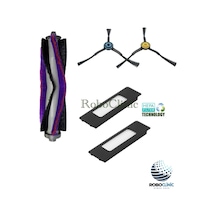 Fakir Robert Rs 770 / 780 Robot Süpürge Uyumlu Yedek Fırça, Filtre -5 Parça