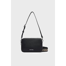 Calvin Klein Logolu Çıkarılabilir Askılı Çanta Lv04f3656gub1 Bayan Çanta Lv04f3656g Ub1 Siyah