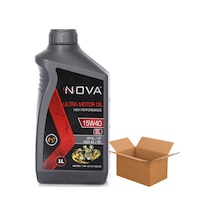 Nova 15W-40 Sl Motor Yağı 12 x 1 L