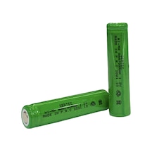 1.2v 700 Mah - Aaa - Ni-mh Şarjlı Pil - Başsız / Flat Head