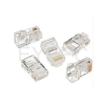 EYEPC Rj45 100 Lü Utp Konnektör Reje 45 100 Adet