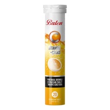 Balen C Vitamini Çinko Portakal Aromalı Efervesan Tablet