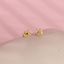 Goldkupe 14 Ayar Altın Yapraklı Küpe 1,20 Gr-2187