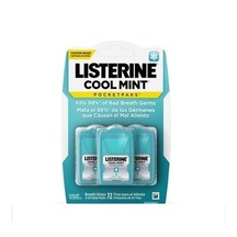 Listerine Cool Mint Nefes Tazeleyici Pocketpaks 72'li