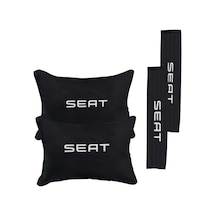 Seat Nakışlı Otomind Boyun Yastığı Seti